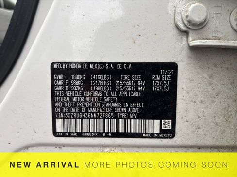 Used 2022 Honda HR-V LX image 11