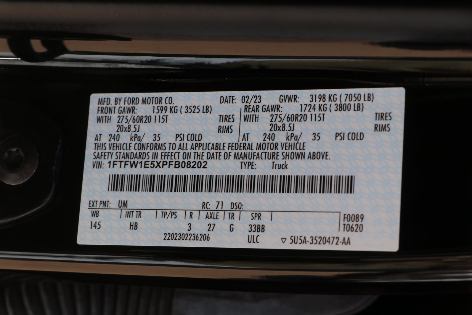 Used 2023 Ford F150 Lariat w/ Equipment Group 502A High AWD/4WD image 35