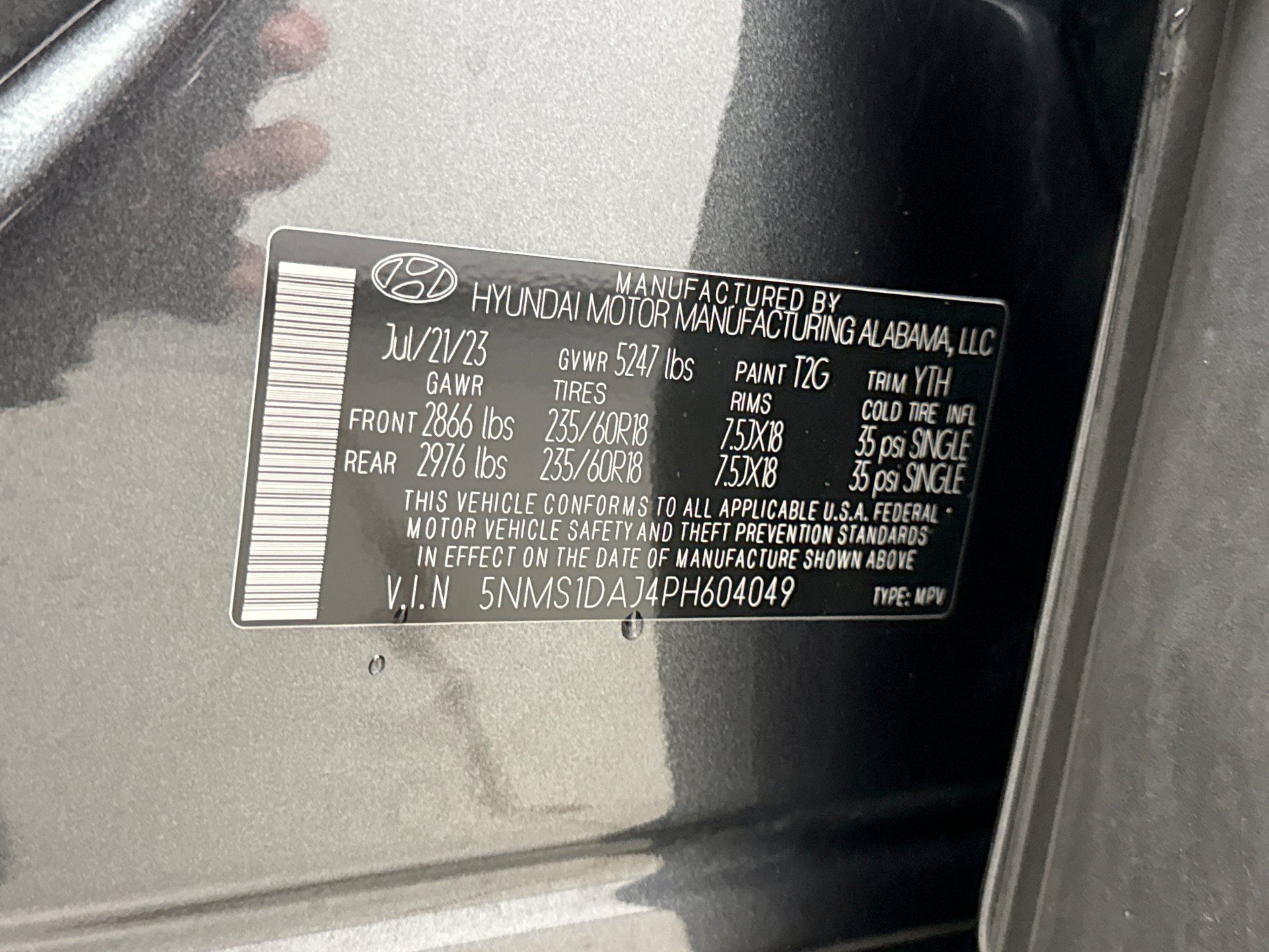 Used 2023 Hyundai Santa Fe SE AWD/4WD image 22