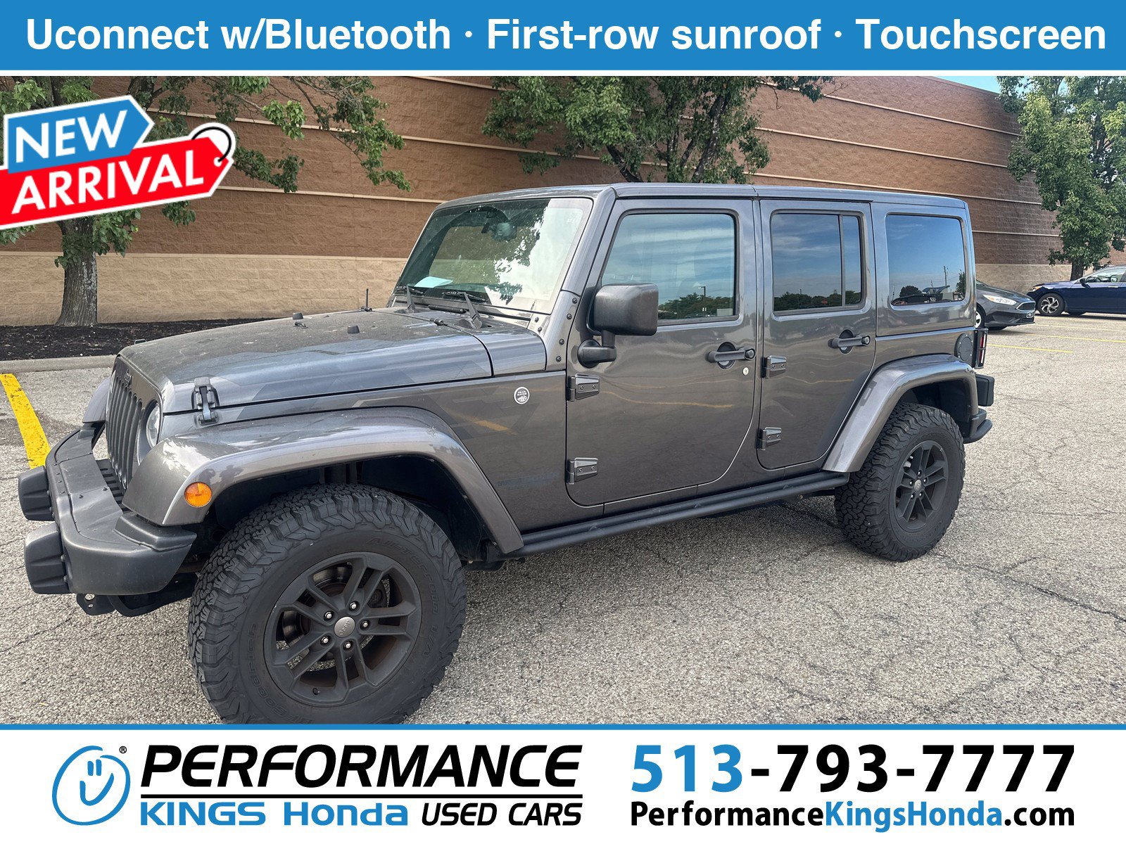 Used 2017 Jeep Wrangler Unlimited Sahara AWD/4WD image 1