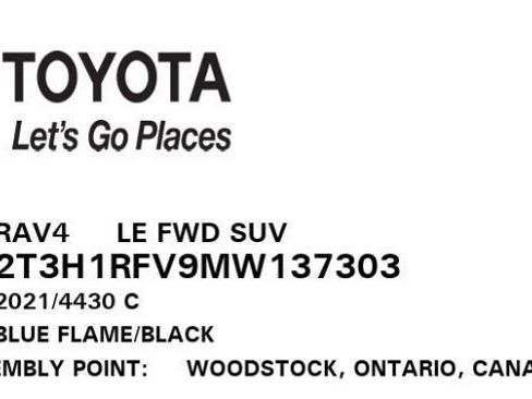 Used 2021 Toyota RAV4 LE image 73