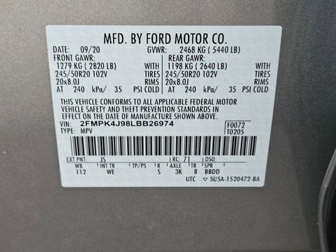 Used 2020 Ford Edge ST-Line w/ Cold Weather Package image 15