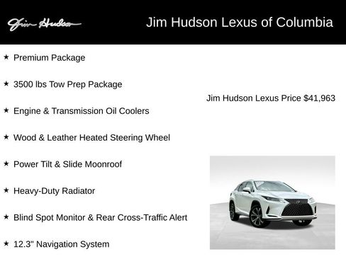 Used 2020 Lexus RX 350 FWD w/ Premium Package image 3