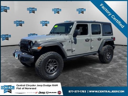 Certified 2023 Jeep Wrangler Unlimited Sport AWD/4WD image 1