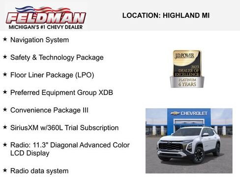 New 2026 Chevrolet Equinox ACTIV w/ Convenience Package III image 3