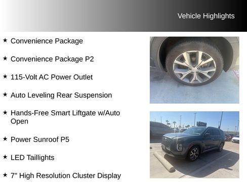 Used 2020 Hyundai Palisade SEL w/ Convenience Package FWD image 9