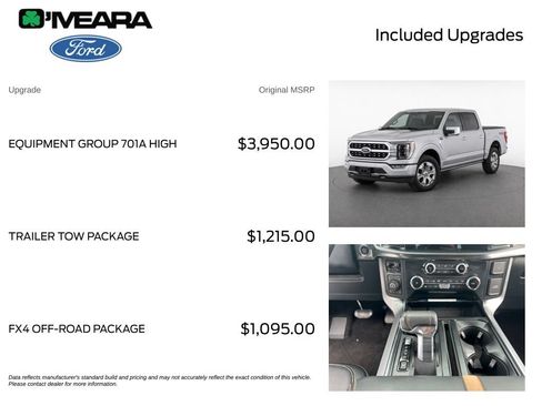 Used 2022 Ford F150 Platinum w/ Equipment Group 701A High AWD/4WD image 4