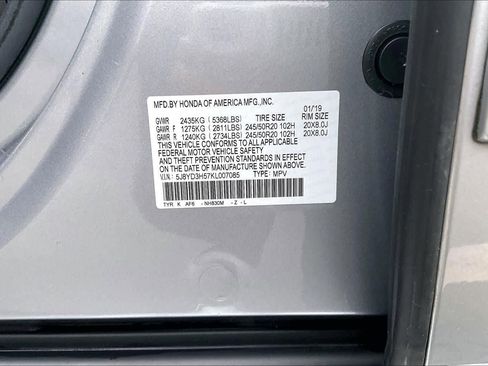 Used 2019 Acura MDX w/Technology Pkg image 34