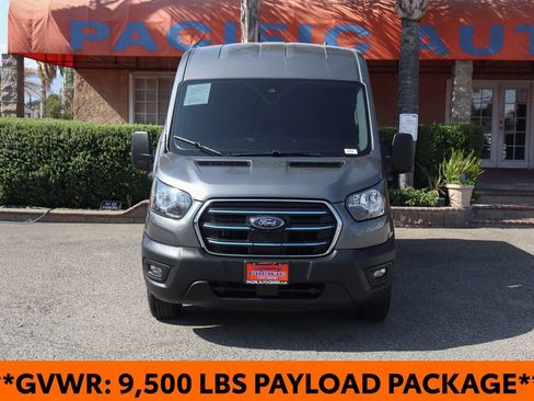Used 2023 Ford E-Transit Medium Roof w/ Load Area Protection Package RWD image 3