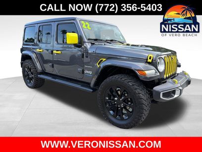 Used 2022 Jeep Wrangler Unlimited Sahara w/ Safety Group