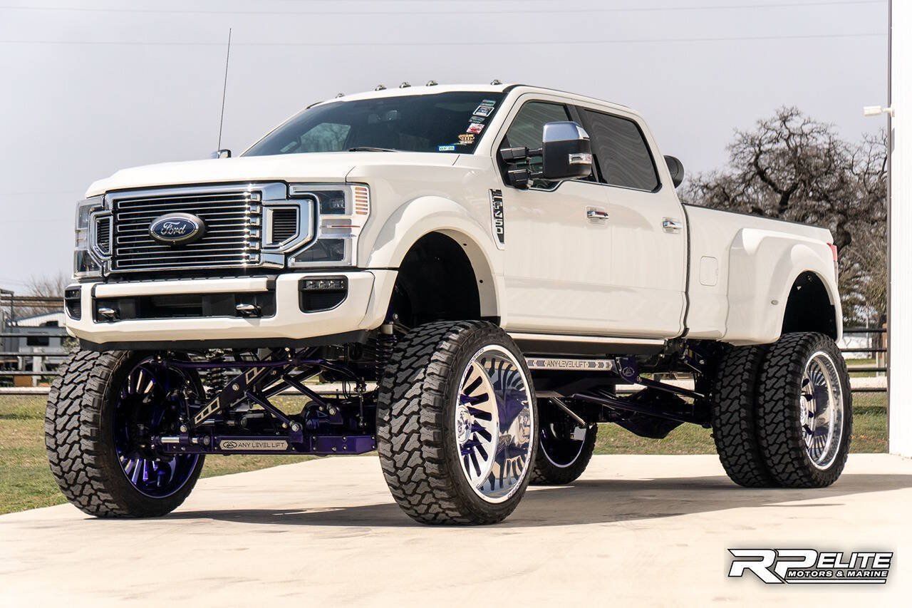 Used 2021 Ford F450 Platinum w/ FX4 Off-Road Package AWD/4WD image 5