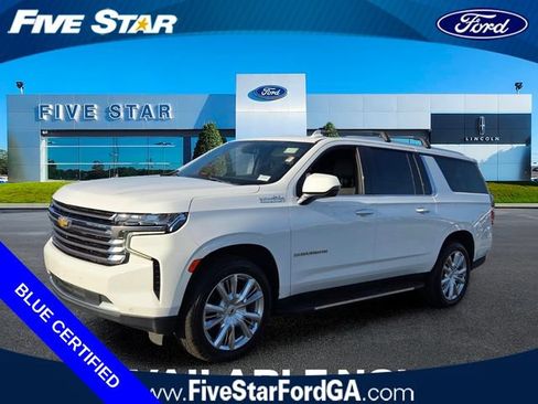 Used 2021 Chevrolet Suburban High Country AWD/4WD image 3