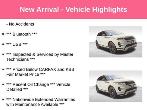 Used 2020 Land Rover Range Rover Evoque R-Dynamic SE AWD/4WD image 2