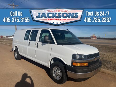 New 2025 Chevrolet Express 3500 Extended w/ Driver Convenience Package RWD image 1