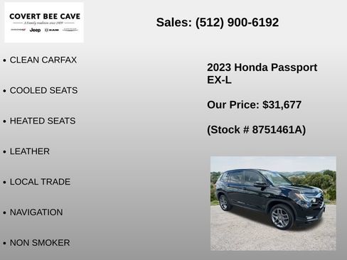 Used 2023 Honda Passport EX-L image 6