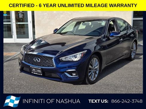 Certified 2023 INFINITI Q50 Luxe w/ Cargo Package AWD/4WD image 1