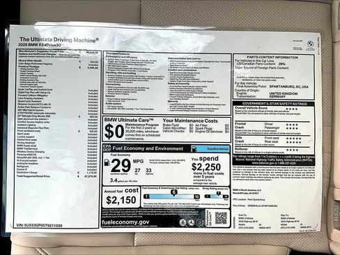 New 2026 BMW X3 xDrive30 w/ Premium Package image 20