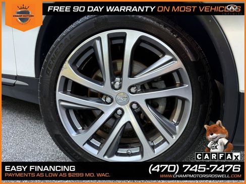 Used 2017 INFINITI QX50 AWD w/ Deluxe Touring Package image 7