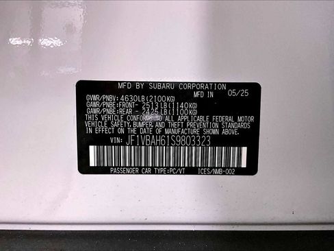 New 2025 Subaru WRX Premium image 20