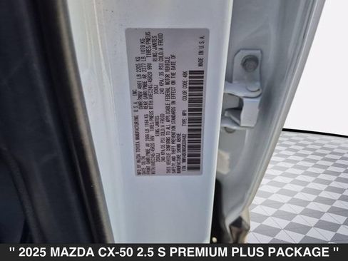 Certified 2025 MAZDA CX-50 AWD 2.5 S w/ Weather Package image 38
