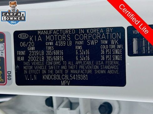 Certified 2020 Kia Niro LXS FWD image 30