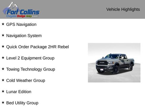 Used 2024 RAM 2500 Rebel w/ Towing Technology Group AWD/4WD image 4