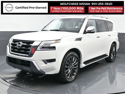 Certified 2024 Nissan Armada Platinum w/ Captain's Chairs Package