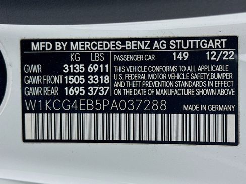Certified 2023 Mercedes-Benz EQS 580 4MATIC Sedan image 24