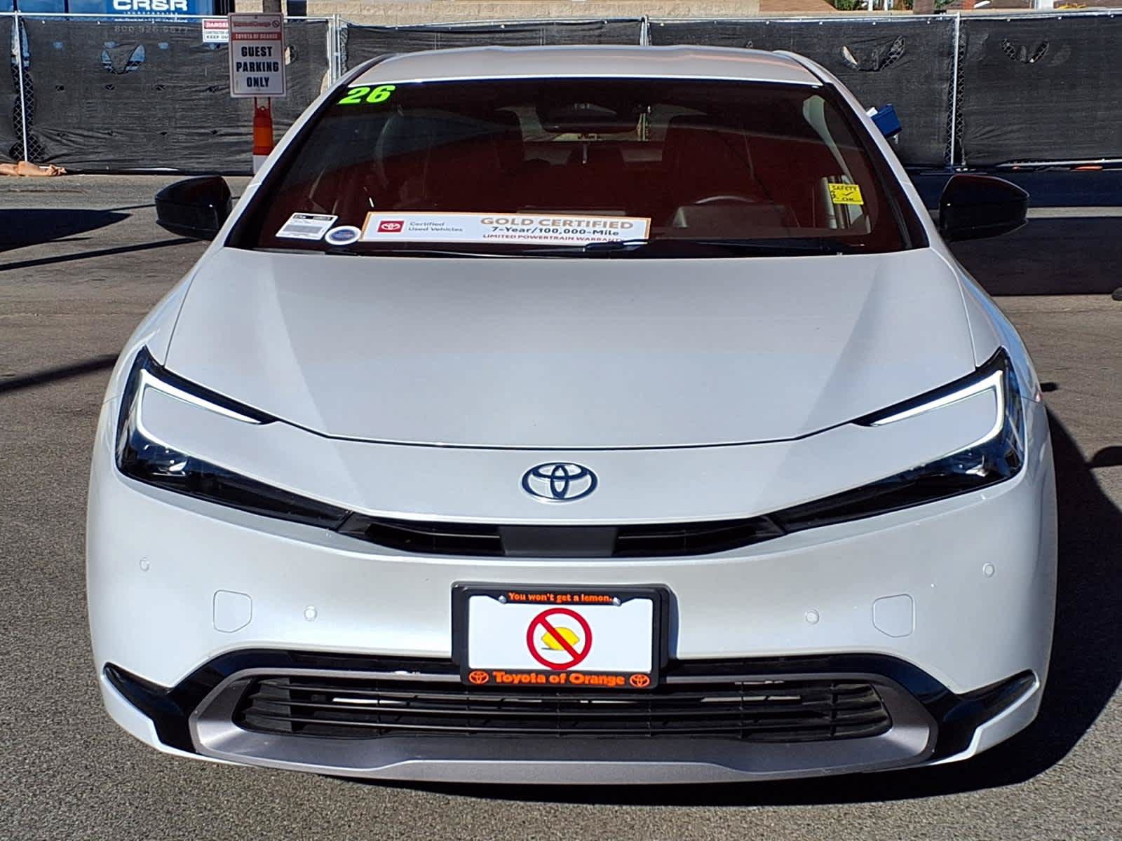 Certified 2026 Toyota Prius XLE FWD image 2