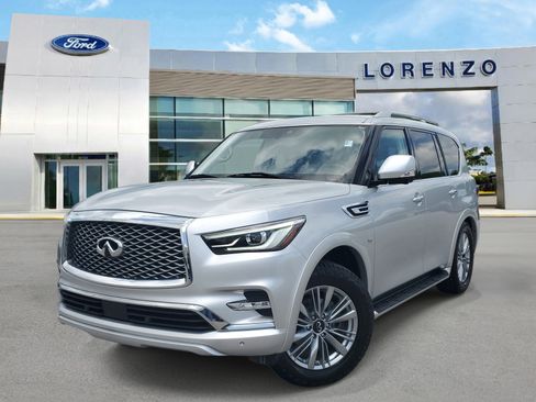 Used 2019 INFINITI QX80 Luxe w/ Cargo Package RWD image 1
