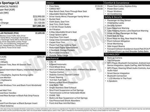 Used 2020 Kia Sportage LX w/ LX Popular Package FWD image 29