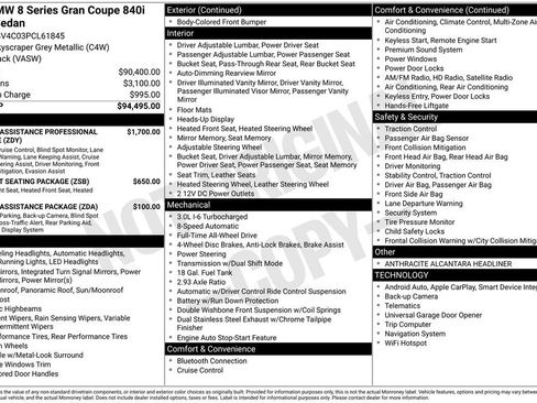 Used 2023 BMW 840i Gran Coupe xDrive image 5