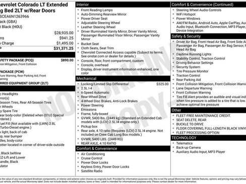 Certified 2022 Chevrolet Colorado LT w/ Fleet Safety Package image 32