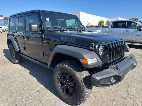 Used 2021 Jeep Wrangler Unlimited Sport AWD/4WD image 3