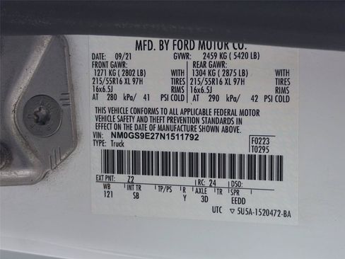 Used 2022 Ford Transit Connect XL FWD image 39