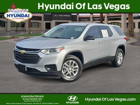 Used 2021 Chevrolet Traverse LS w/ LPO, Cargo Package FWD image 1