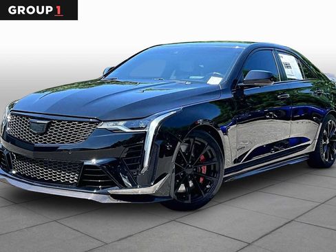Used 2022 Cadillac CT4 V Blackwing w/ Carbon Fiber 1 Package RWD image 1