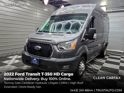 Used 2022 Ford Transit 350 148 High Roof Extended DRW w/ Exterior Upgrade Package