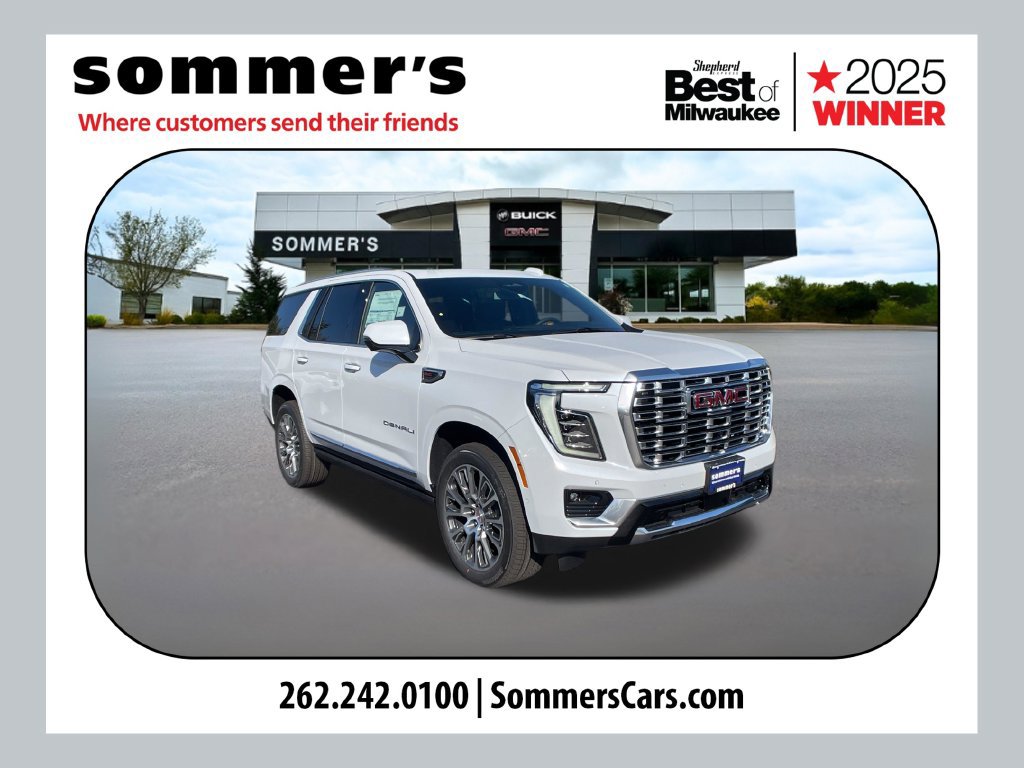 New 2027 GMC Yukon Denali w/ Sun & Power Step Package AWD/4WD 360° Tour