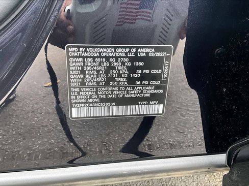 Used 2022 Volkswagen Atlas SEL Premium image 34