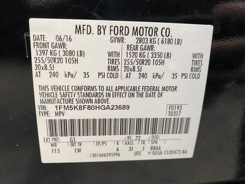 Used 2017 Ford Explorer Limited image 37