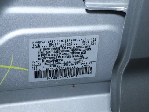 Certified 2023 Nissan Sentra SV w/ All-Weather Package FWD image 21
