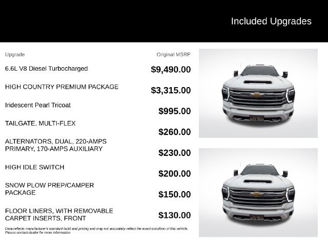 Used 2024 Chevrolet Silverado 3500 High Country w/ High Country Premium Package AWD/4WD image 5