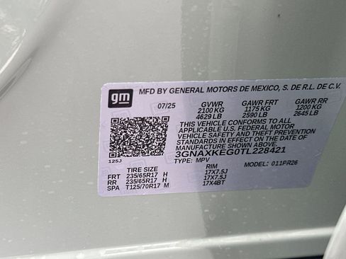 New 2026 Chevrolet Equinox ACTIV w/ Convenience Package III image 26