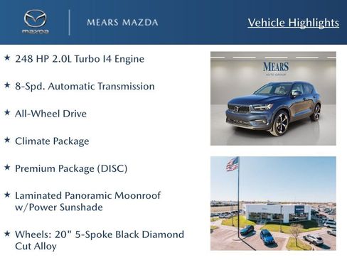 Certified 2021 Volvo XC40 T5 Momentum w/ Premium Package image 2