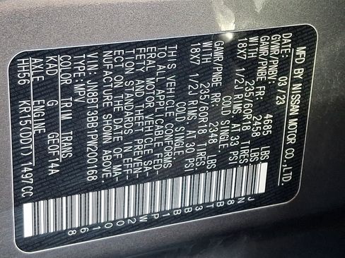 Certified 2023 Nissan Rogue SV AWD/4WD image 26