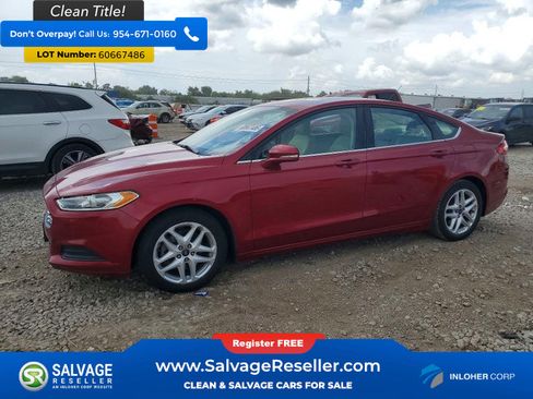 Used 2016 Ford Fusion SE FWD image 1