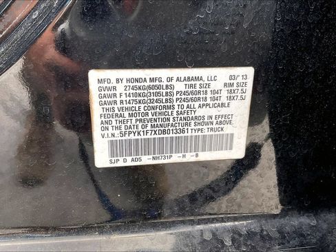 Used 2013 Honda Ridgeline Sport image 19
