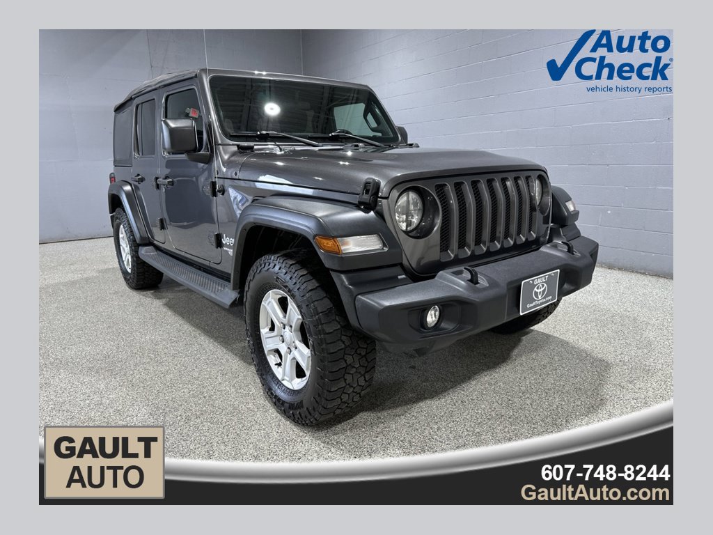 Used 2018 Jeep Wrangler Unlimited Sport S AWD/4WD image 1