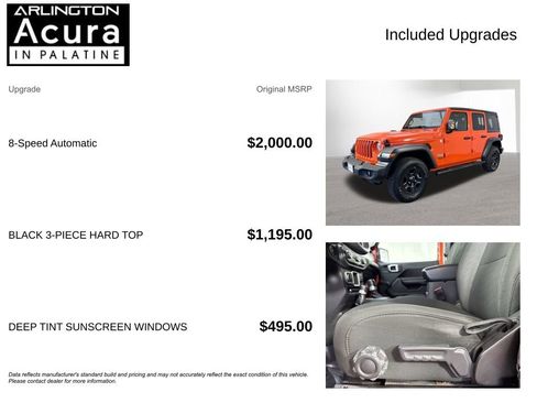 Used 2018 Jeep Wrangler Unlimited Sport AWD/4WD image 4